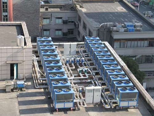 風冷熱泵機組噪音治理 風冷熱泵機組噪音治理