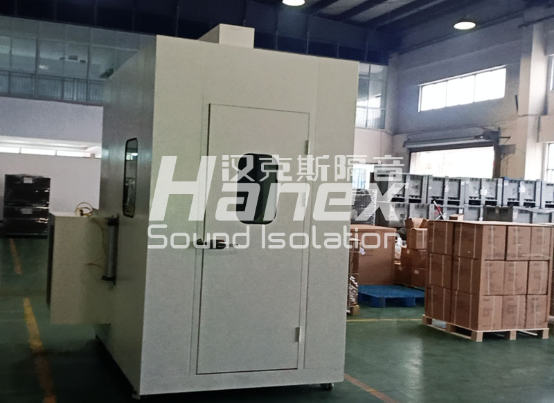 浙江中源電氣電機(jī)流水線靜音房案例 浙江中源電氣電機(jī)流水線靜音房案例